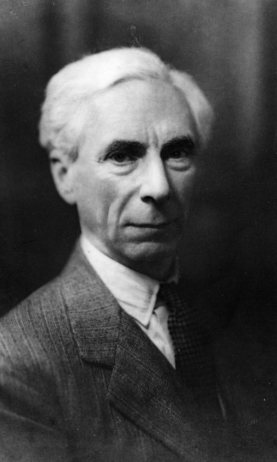 Bertrand Russell door English Photographer